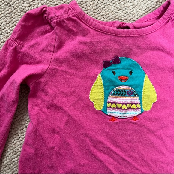 Toddler Girl Bird Shirt - Picture 4 of 4